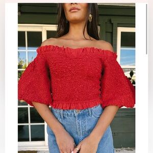 🔥NWT show me your mumu rom com top🔥